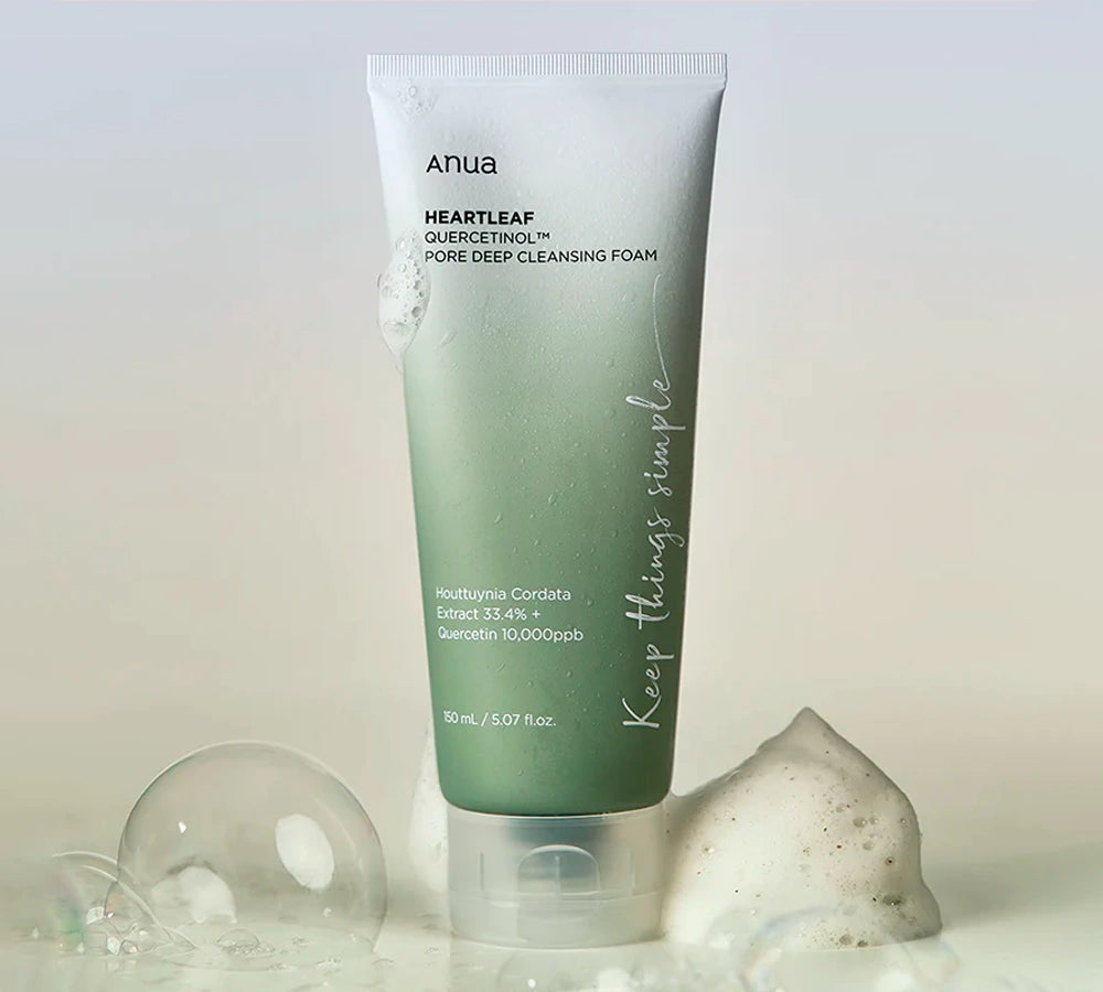 Anua Heartleaf Quercetinol Pore Deep Cleansing Foam