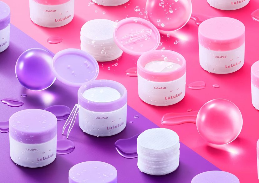 Toner Pads Lululun Roxo
