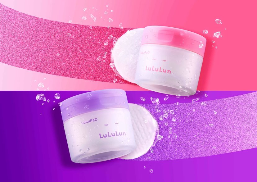 Toner Pads Lululun Roxo